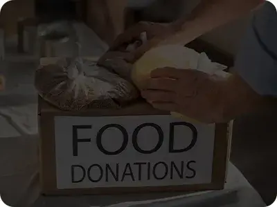 Distributing-food